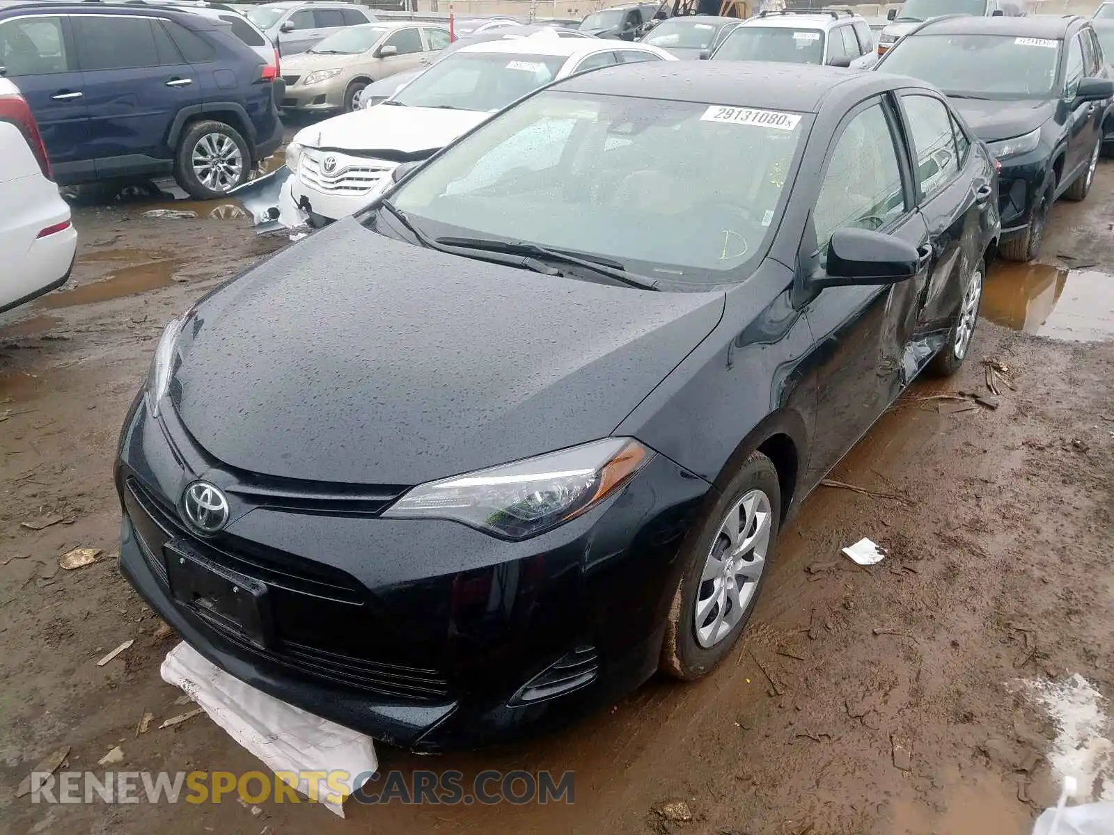 2 Photograph of a damaged car 2T1BURHE7KC231973 TOYOTA COROLLA 2019