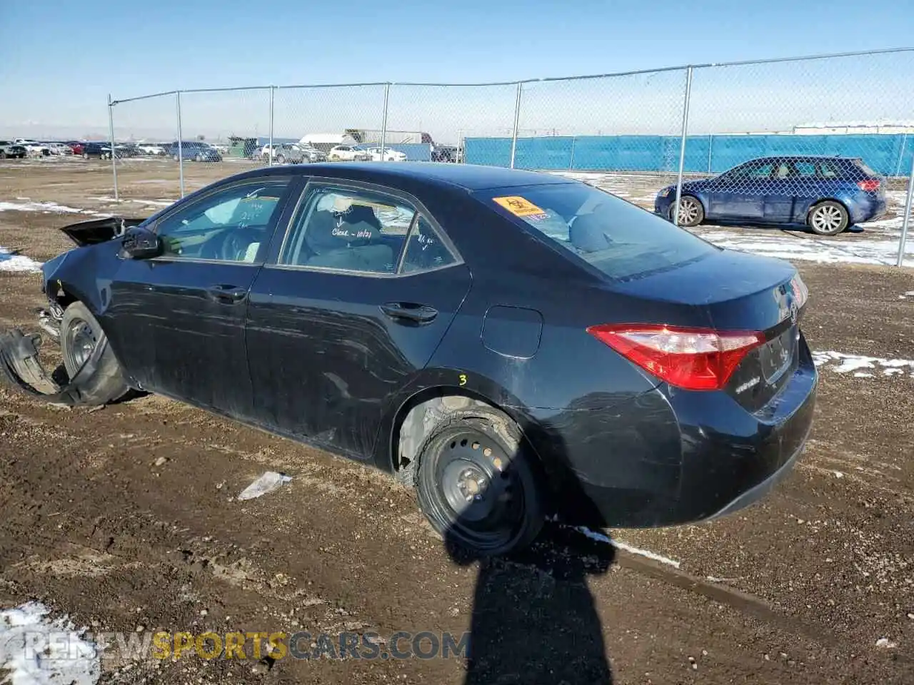 2 Photograph of a damaged car 2T1BURHE7KC235389 TOYOTA COROLLA 2019