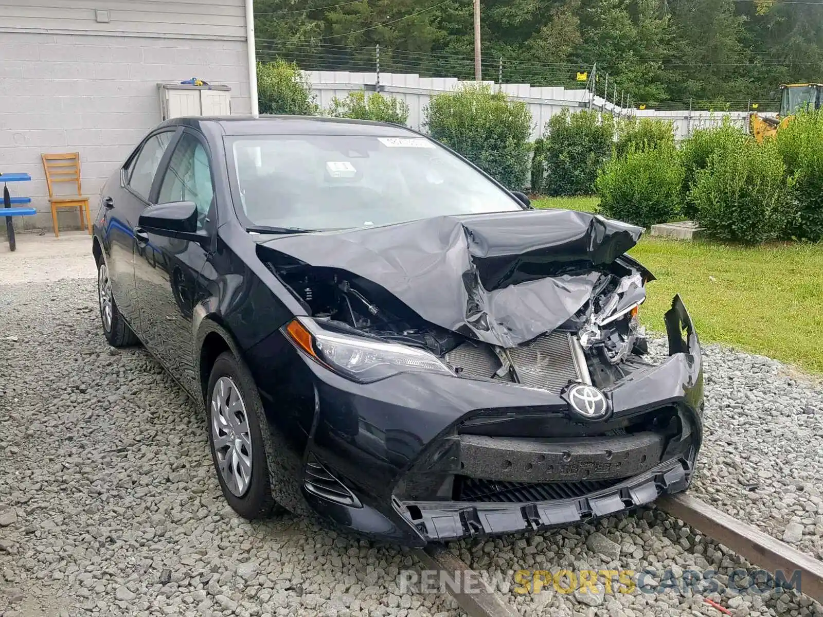 1 Photograph of a damaged car 2T1BURHE7KC237000 TOYOTA COROLLA 2019