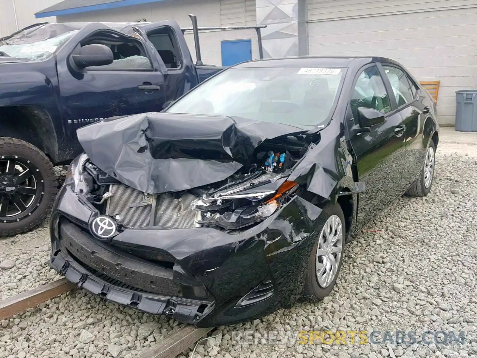 2 Photograph of a damaged car 2T1BURHE7KC237000 TOYOTA COROLLA 2019