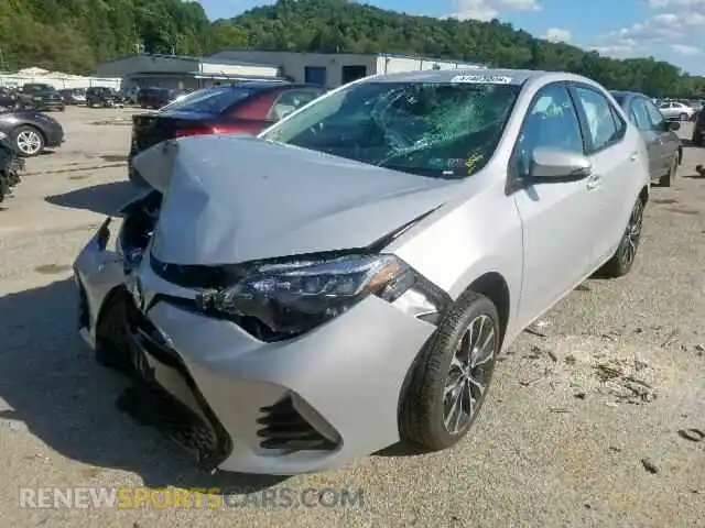2 Photograph of a damaged car 2T1BURHE7KC238373 TOYOTA COROLLA 2019