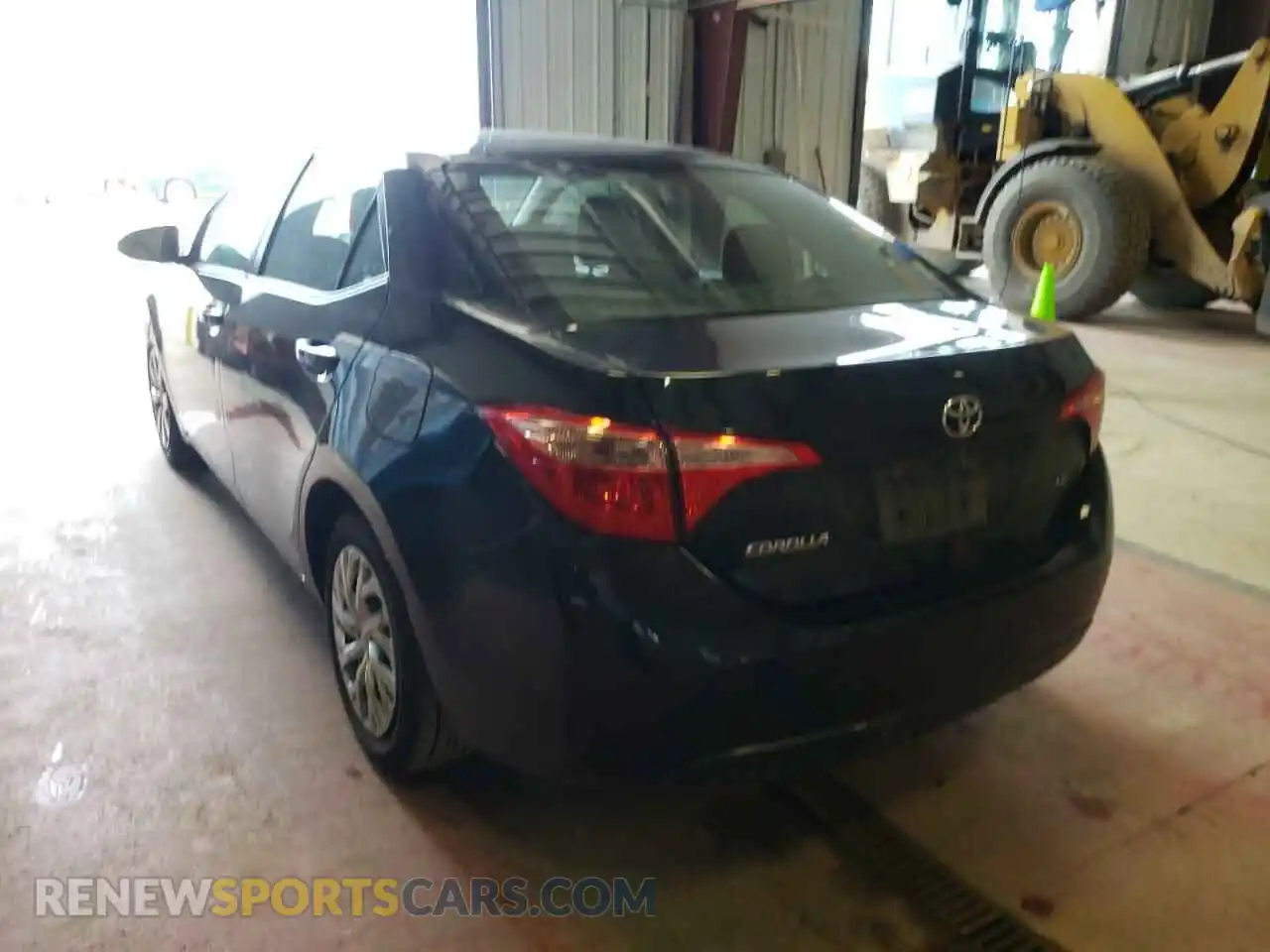 3 Photograph of a damaged car 2T1BURHE7KC238793 TOYOTA COROLLA 2019