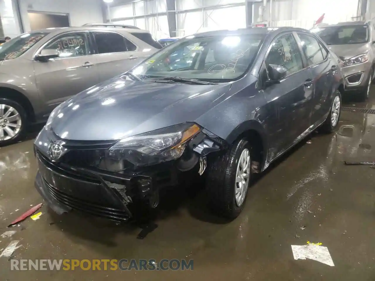 2 Photograph of a damaged car 2T1BURHE7KC240771 TOYOTA COROLLA 2019