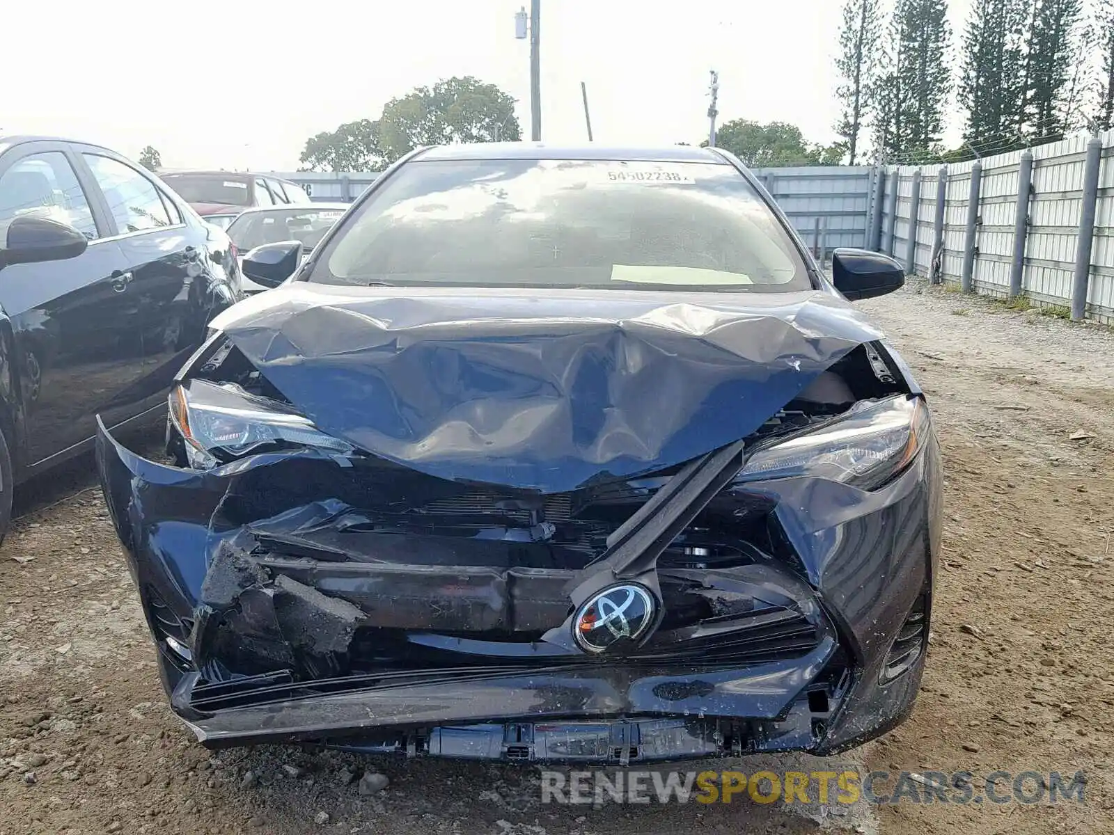 9 Photograph of a damaged car 2T1BURHE8KC125354 TOYOTA COROLLA 2019