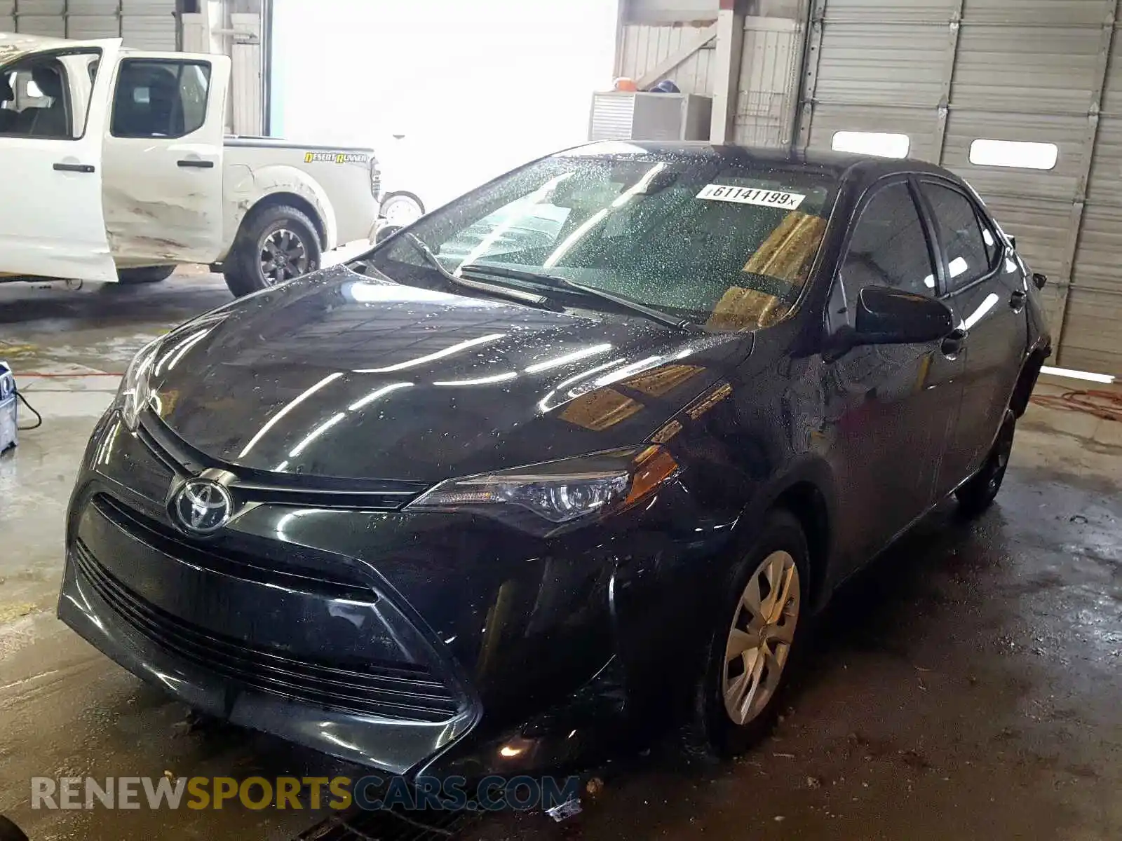 2 Photograph of a damaged car 2T1BURHE8KC130697 TOYOTA COROLLA 2019