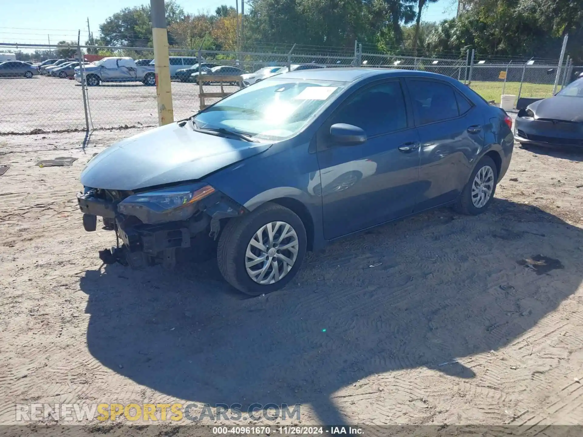 2 Photograph of a damaged car 2T1BURHE8KC175669 TOYOTA COROLLA 2019