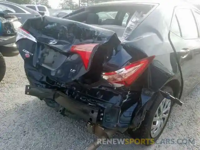 9 Photograph of a damaged car 2T1BURHE8KC178569 TOYOTA COROLLA 2019