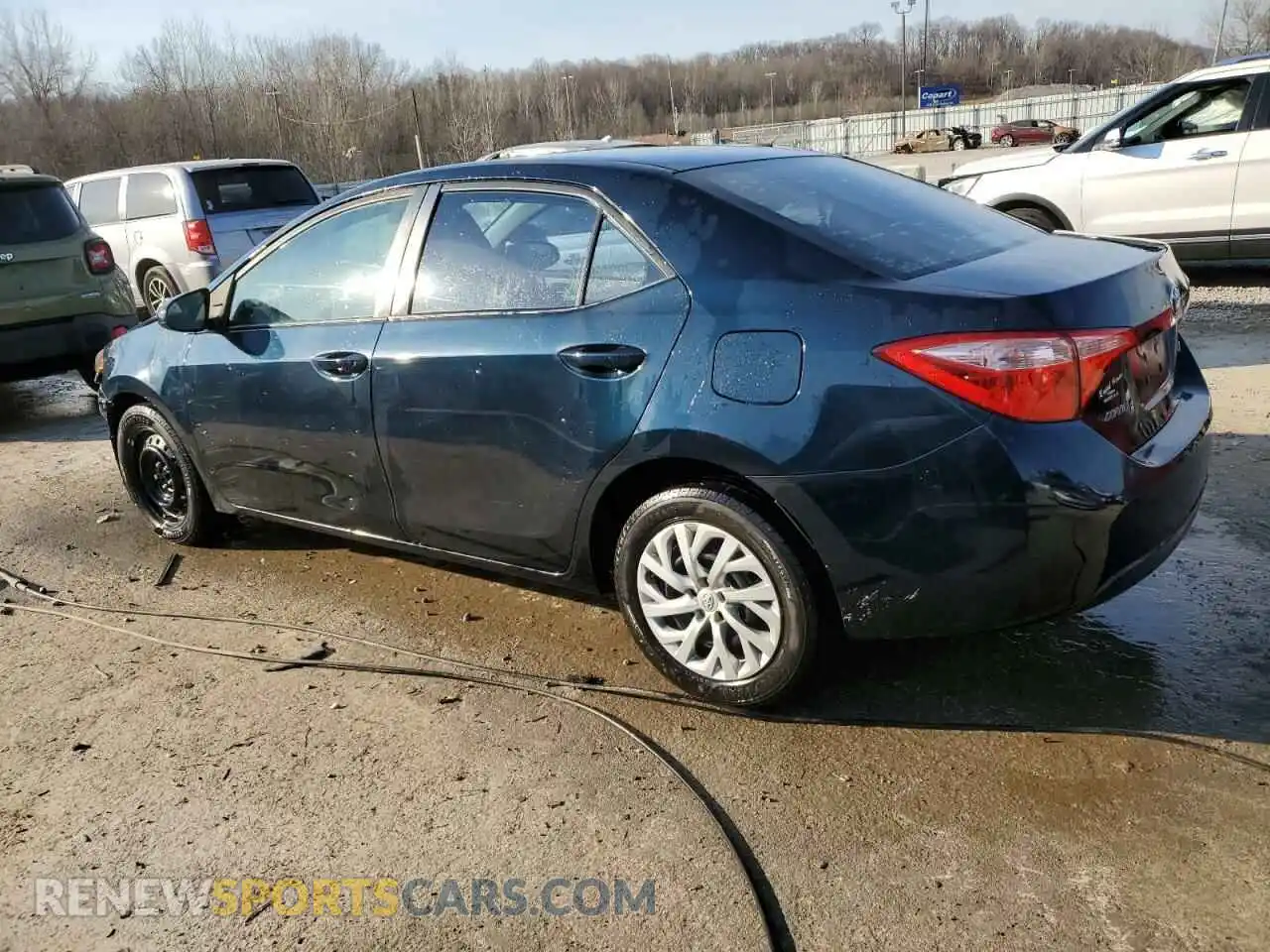 2 Фотография поврежденного автомобиля 2T1BURHE8KC186669 TOYOTA COROLLA 2019
