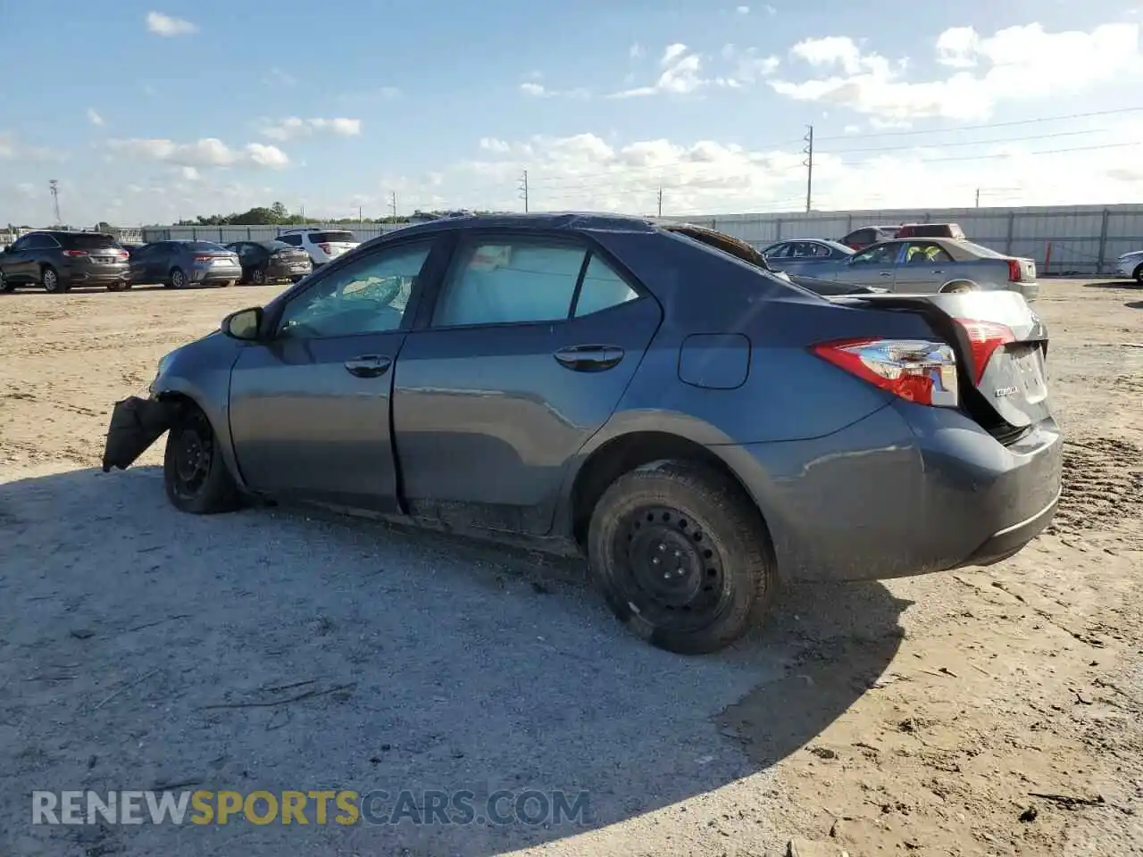 2 Photograph of a damaged car 2T1BURHE8KC188809 TOYOTA COROLLA 2019