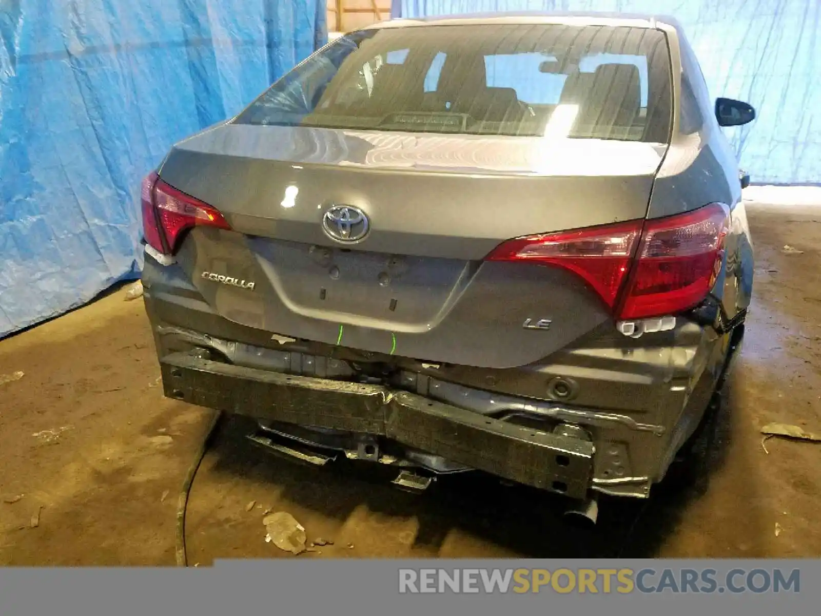 9 Фотография поврежденного автомобиля 2T1BURHE8KC200859 TOYOTA COROLLA 2019