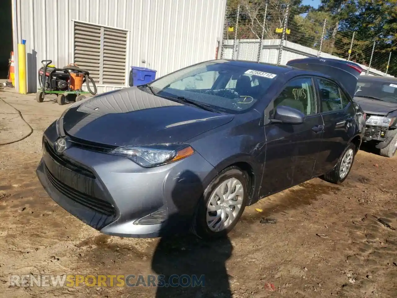 2 Photograph of a damaged car 2T1BURHE8KC208573 TOYOTA COROLLA 2019