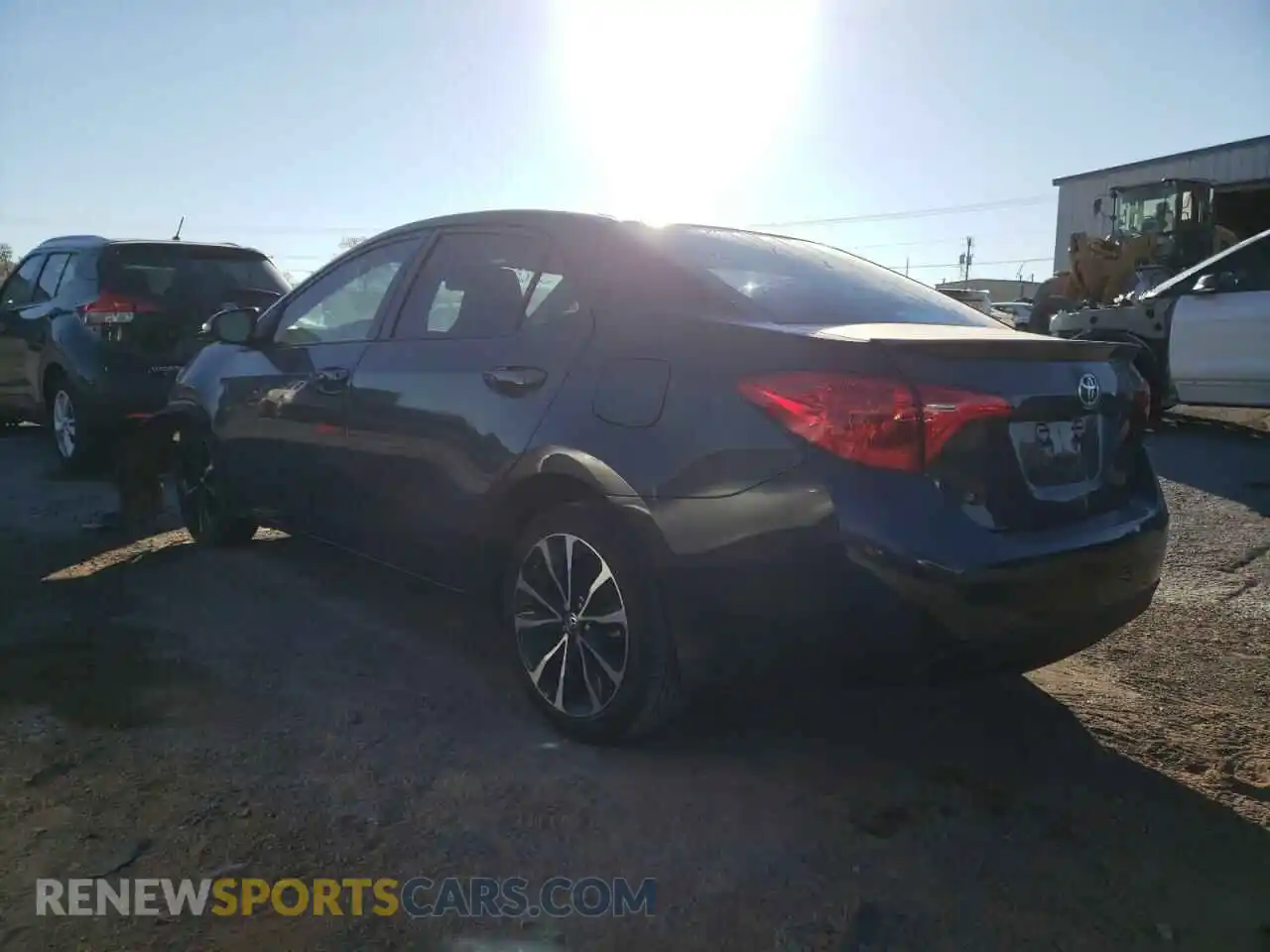 3 Photograph of a damaged car 2T1BURHE8KC216981 TOYOTA COROLLA 2019