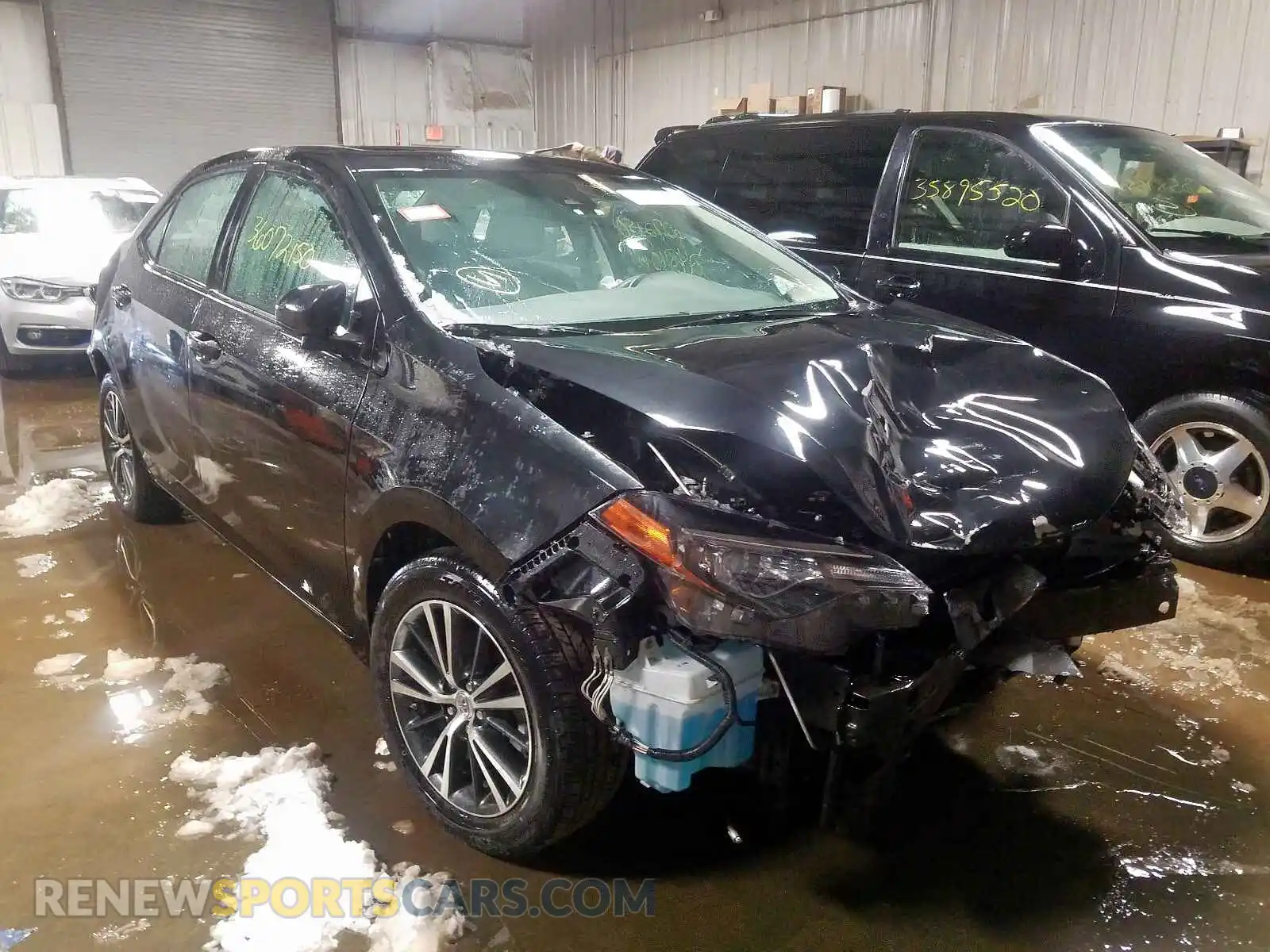 1 Photograph of a damaged car 2T1BURHE8KC218925 TOYOTA COROLLA 2019