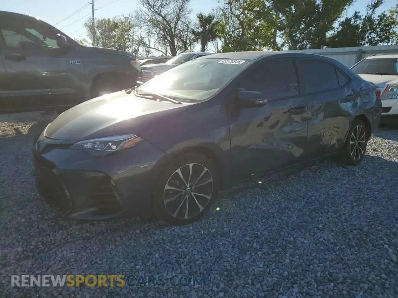1 Photograph of a damaged car 2T1BURHE8KC219752 TOYOTA COROLLA 2019
