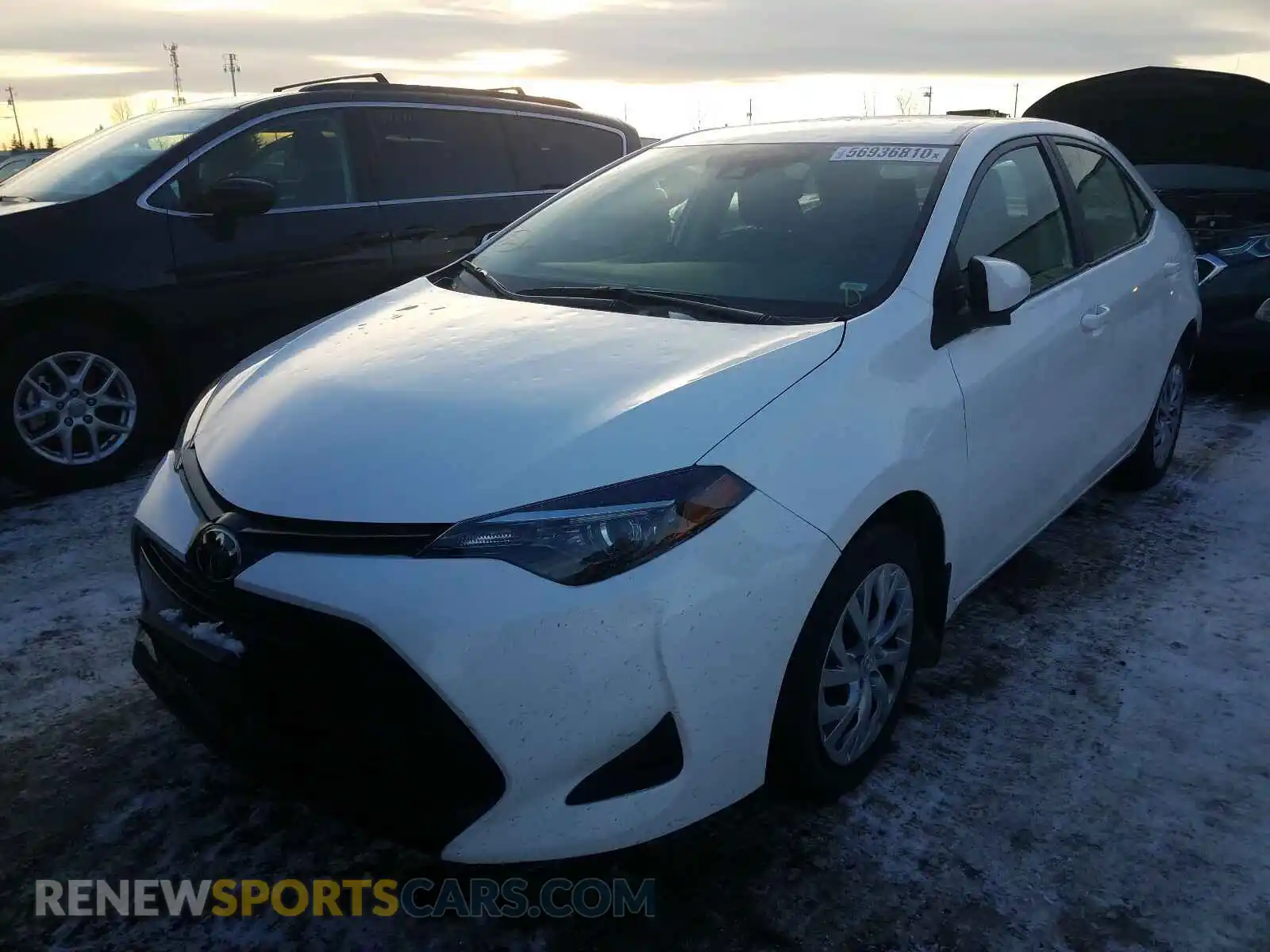 2 Photograph of a damaged car 2T1BURHE8KC228208 TOYOTA COROLLA 2019