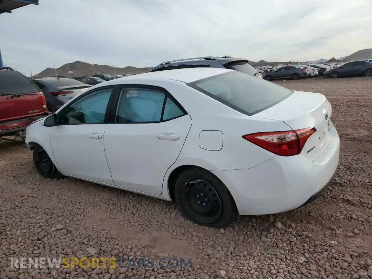 2 Photograph of a damaged car 2T1BURHE8KC229648 TOYOTA COROLLA 2019
