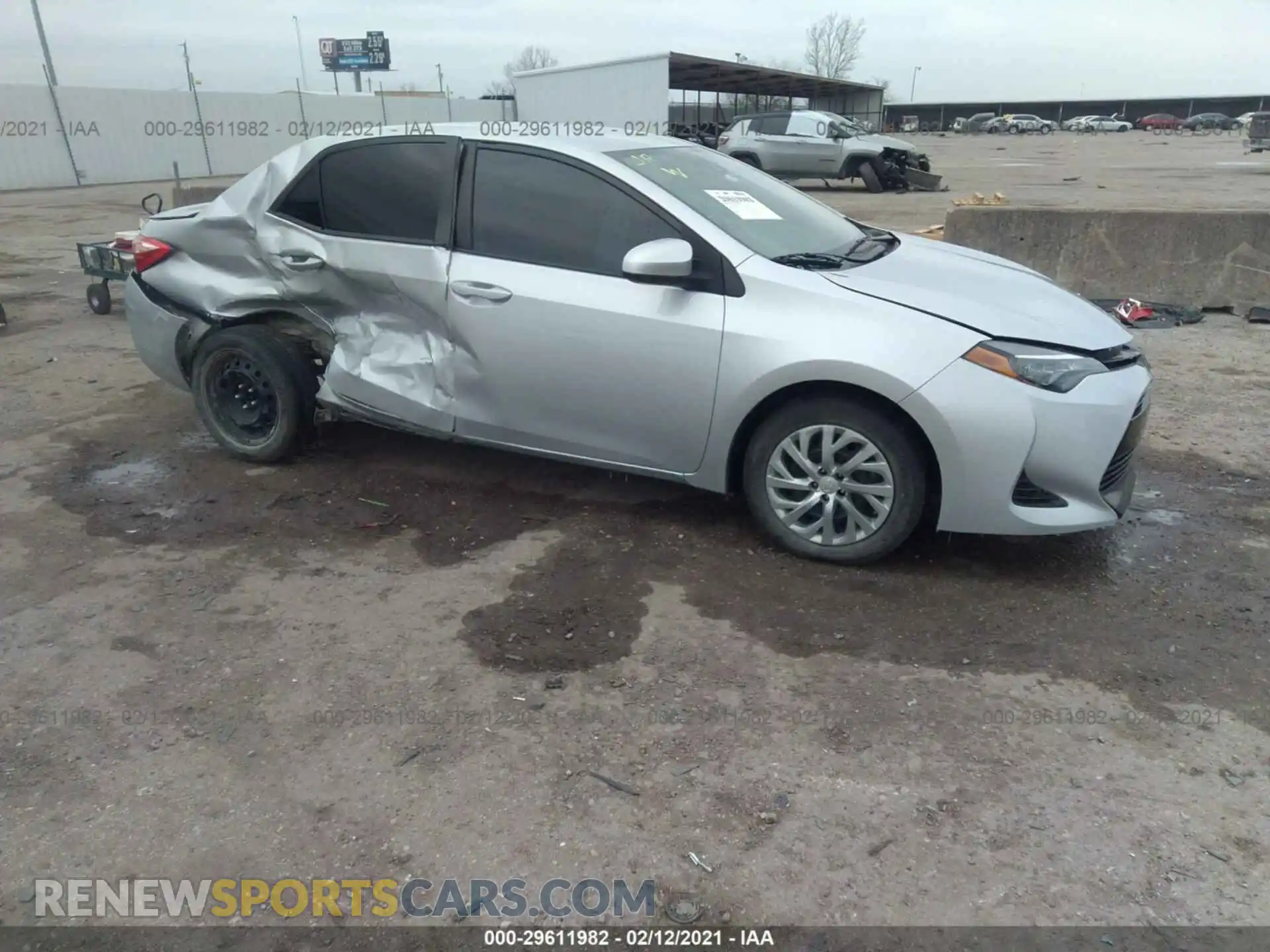 1 fotografías del automóvil dañado 2T1BURHE8KC234591 TOYOTA COROLLA 2019