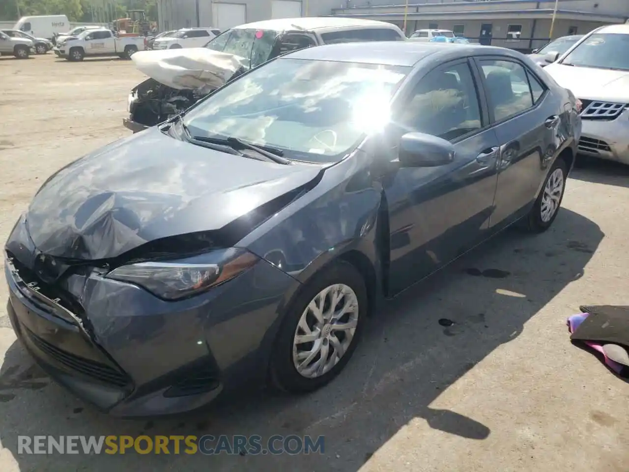 2 Photograph of a damaged car 2T1BURHE8KC234848 TOYOTA COROLLA 2019