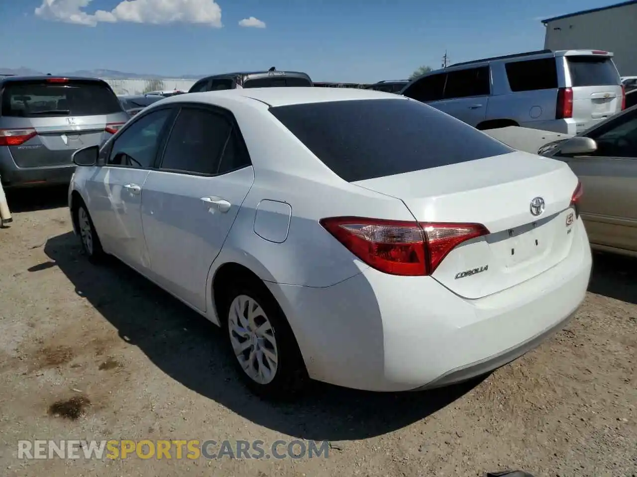 2 Photograph of a damaged car 2T1BURHE8KC236700 TOYOTA COROLLA 2019
