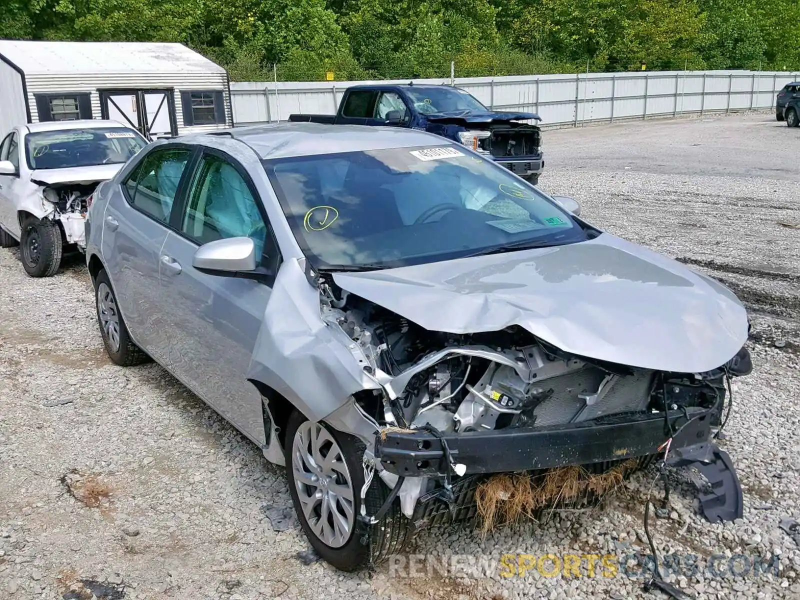 9 Photograph of a damaged car 2T1BURHE8KC239919 TOYOTA COROLLA 2019