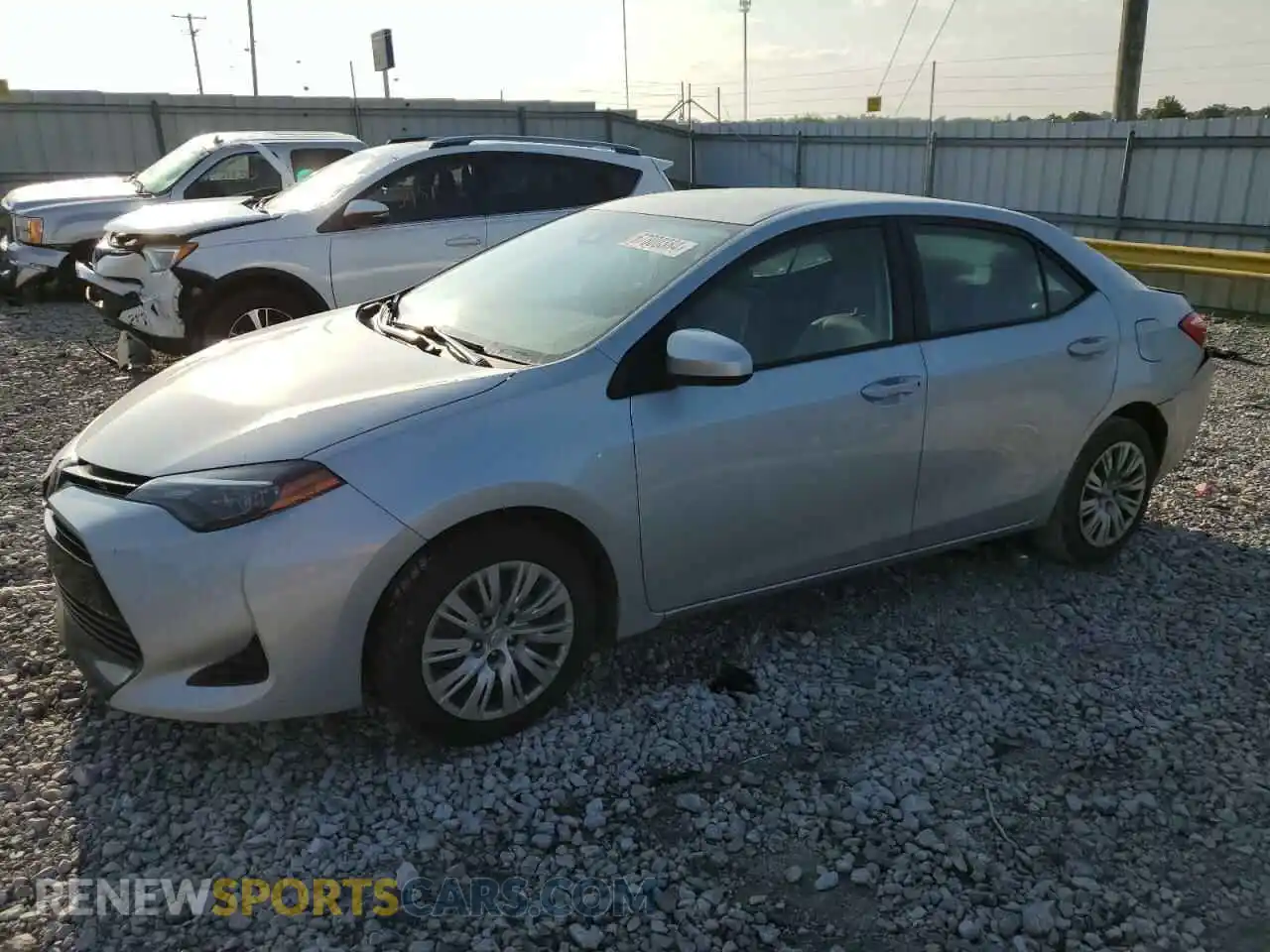 1 Photograph of a damaged car 2T1BURHE9KC131468 TOYOTA COROLLA 2019