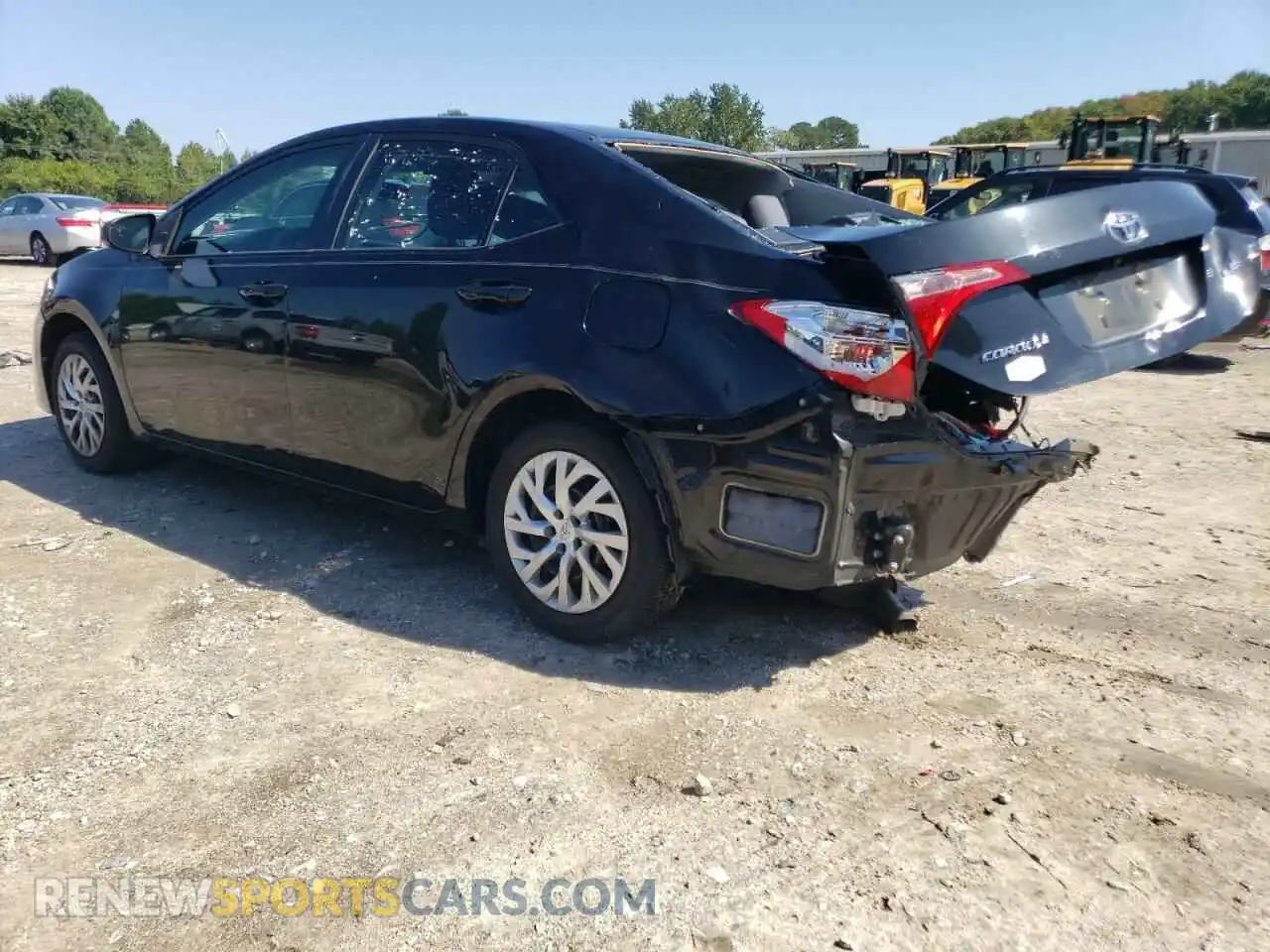 2 Фотография поврежденного автомобиля 2T1BURHE9KC133480 TOYOTA COROLLA 2019