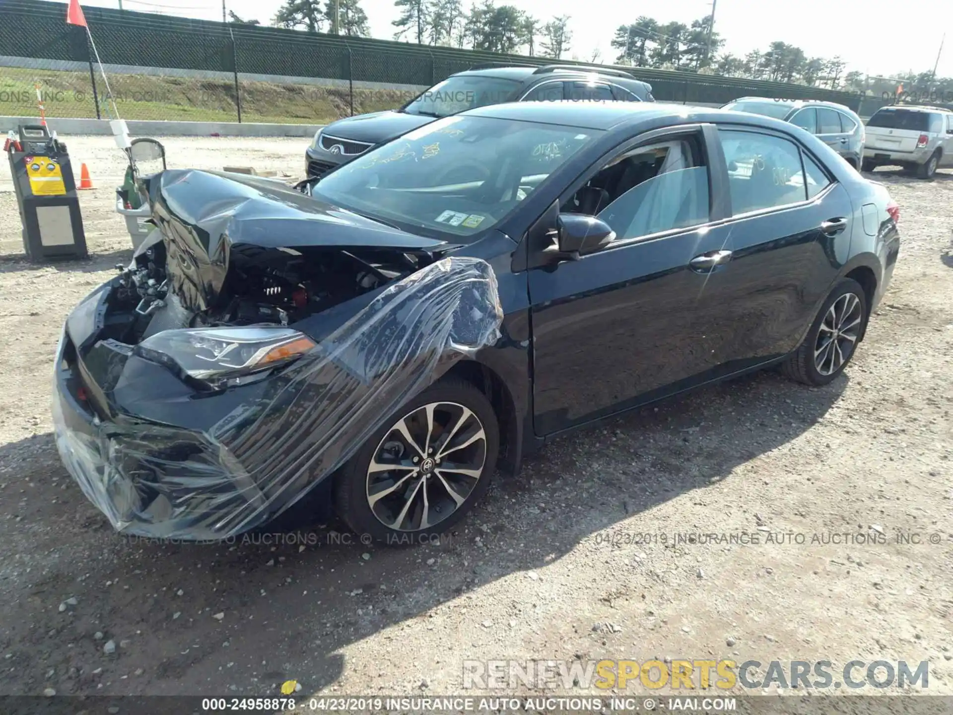 2 Photograph of a damaged car 2T1BURHE9KC140929 TOYOTA COROLLA 2019