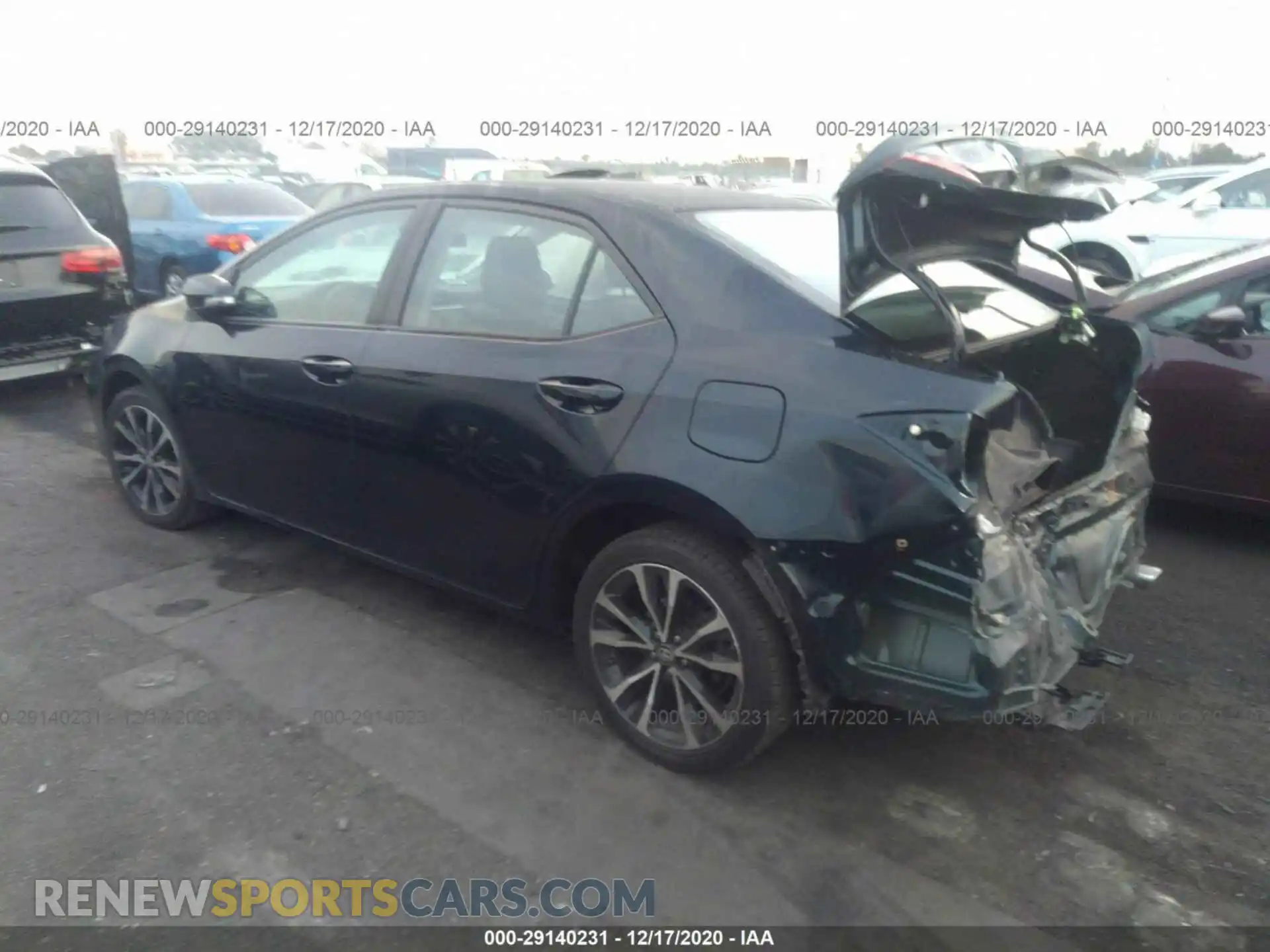 3 Photograph of a damaged car 2T1BURHE9KC148772 TOYOTA COROLLA 2019