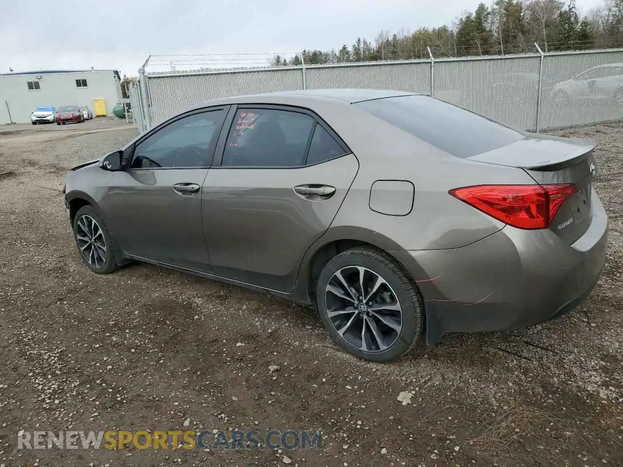 2 Photograph of a damaged car 2T1BURHE9KC152160 TOYOTA COROLLA 2019