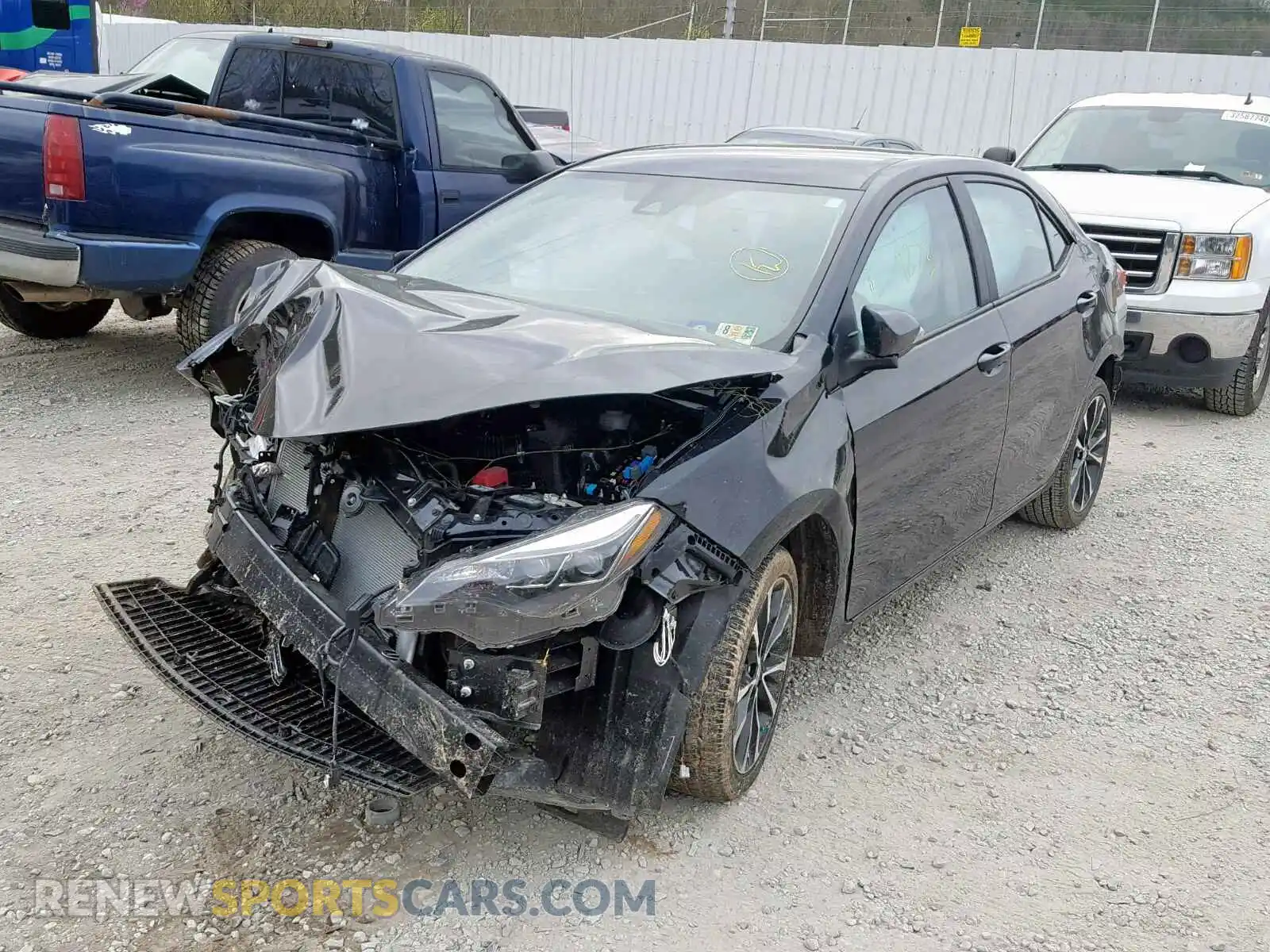 2 Photograph of a damaged car 2T1BURHE9KC154197 TOYOTA COROLLA 2019