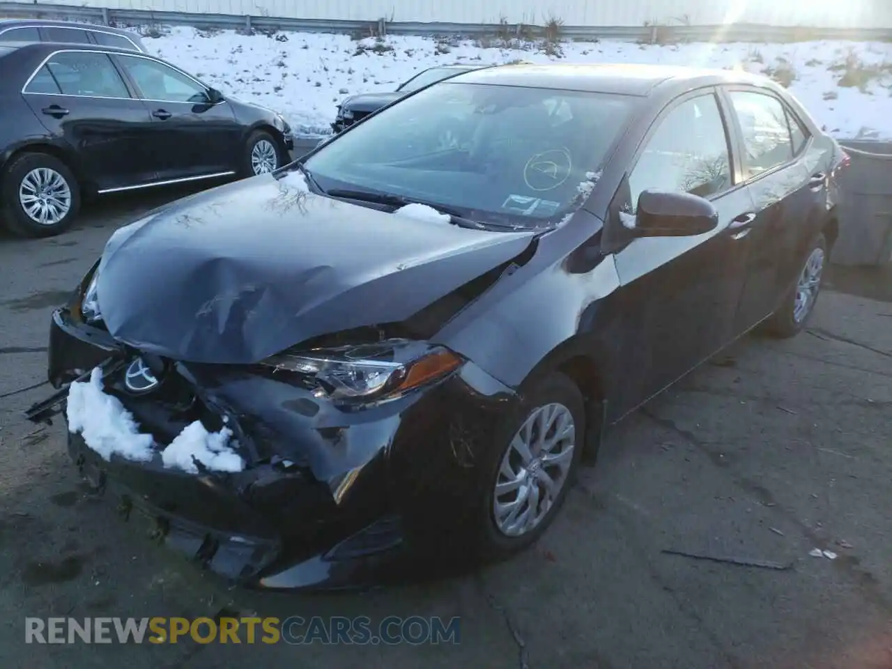 2 Photograph of a damaged car 2T1BURHE9KC158864 TOYOTA COROLLA 2019