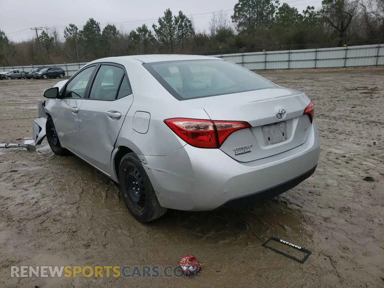 3 Photograph of a damaged car 2T1BURHE9KC160386 TOYOTA COROLLA 2019