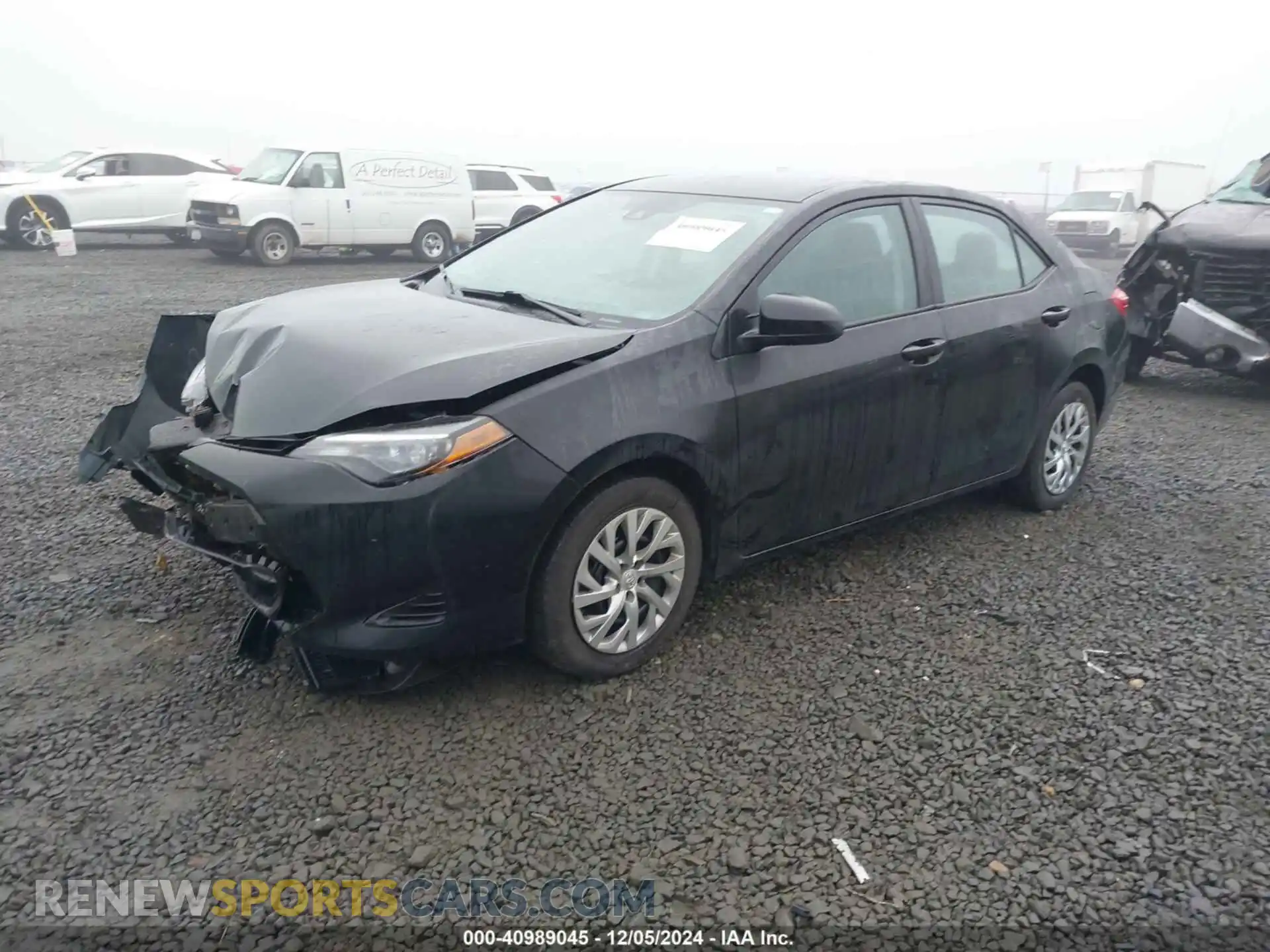 2 Photograph of a damaged car 2T1BURHE9KC177267 TOYOTA COROLLA 2019