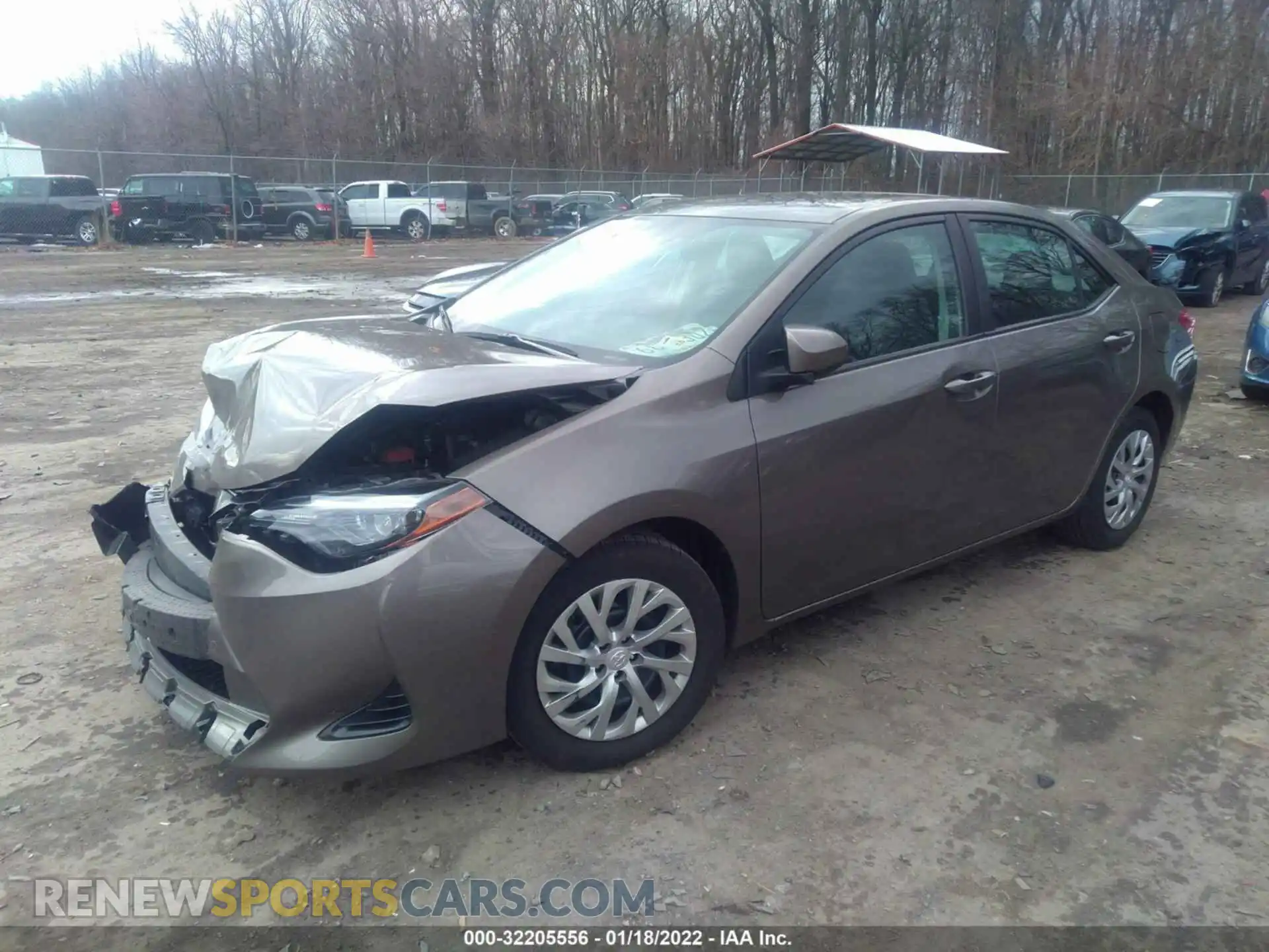 2 Photograph of a damaged car 2T1BURHE9KC180475 TOYOTA COROLLA 2019