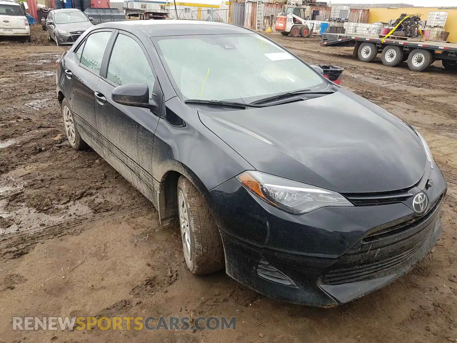 1 Photograph of a damaged car 2T1BURHE9KC181528 TOYOTA COROLLA 2019