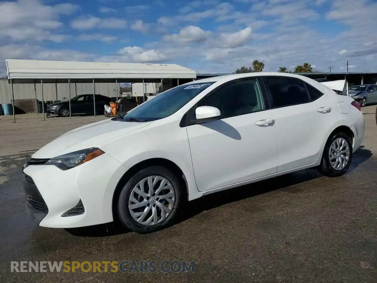 1 Photograph of a damaged car 2T1BURHE9KC181559 TOYOTA COROLLA 2019