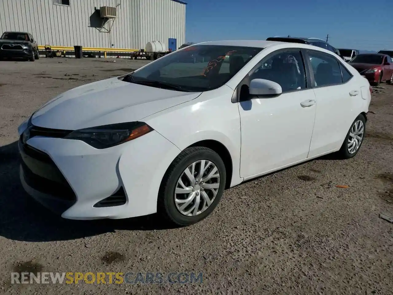 1 Photograph of a damaged car 2T1BURHE9KC183165 TOYOTA COROLLA 2019