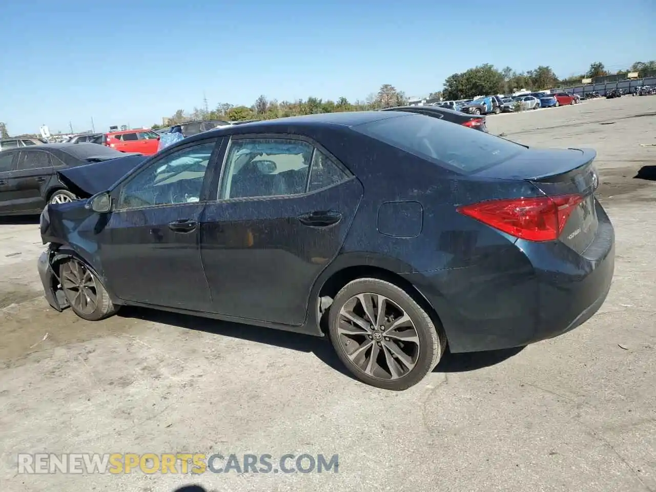 2 Photograph of a damaged car 2T1BURHE9KC203818 TOYOTA COROLLA 2019