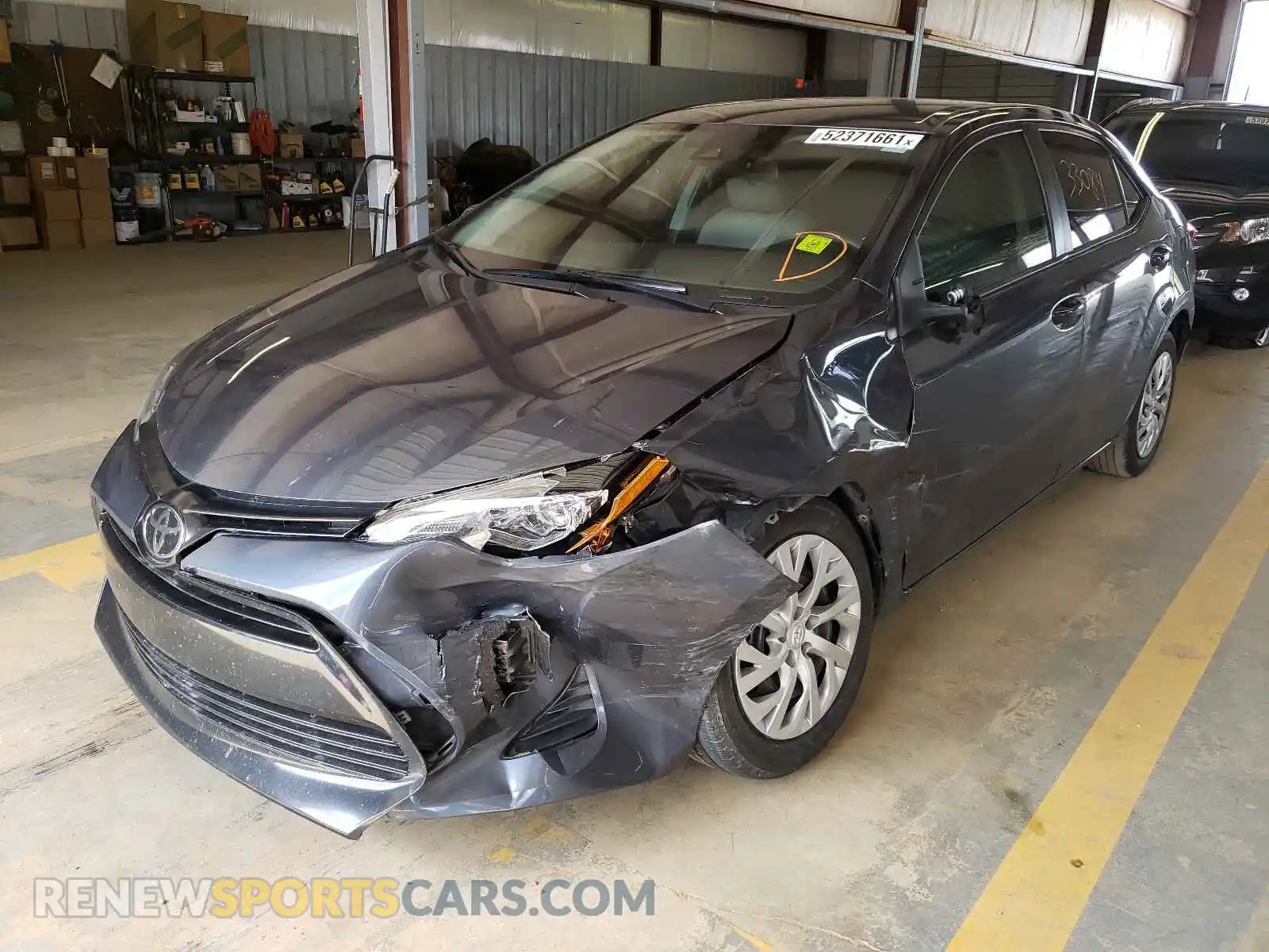 2 Photograph of a damaged car 2T1BURHE9KC210509 TOYOTA COROLLA 2019