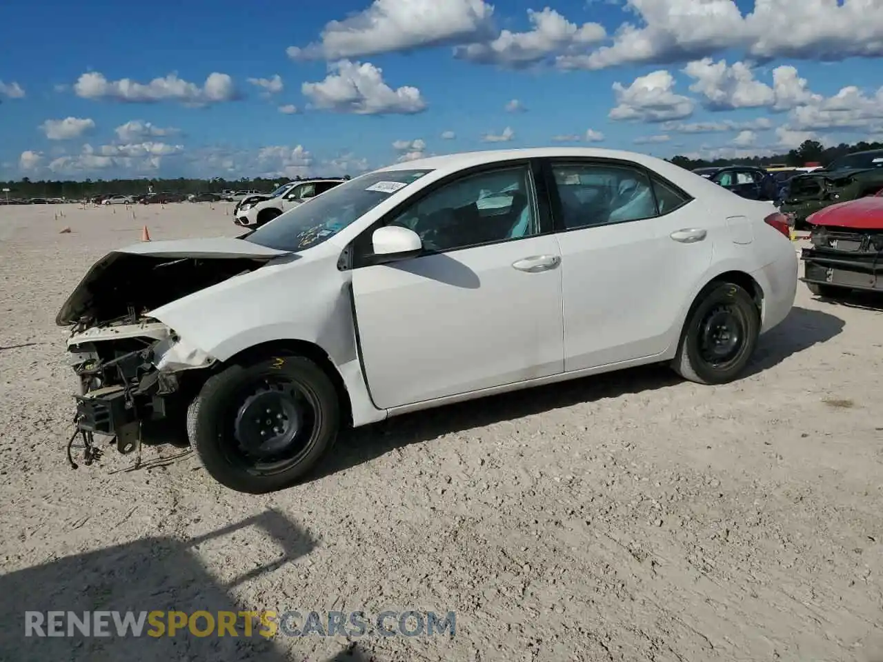 1 Photograph of a damaged car 2T1BURHE9KC214401 TOYOTA COROLLA 2019