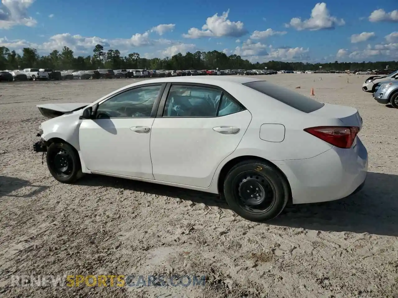 2 Photograph of a damaged car 2T1BURHE9KC214401 TOYOTA COROLLA 2019