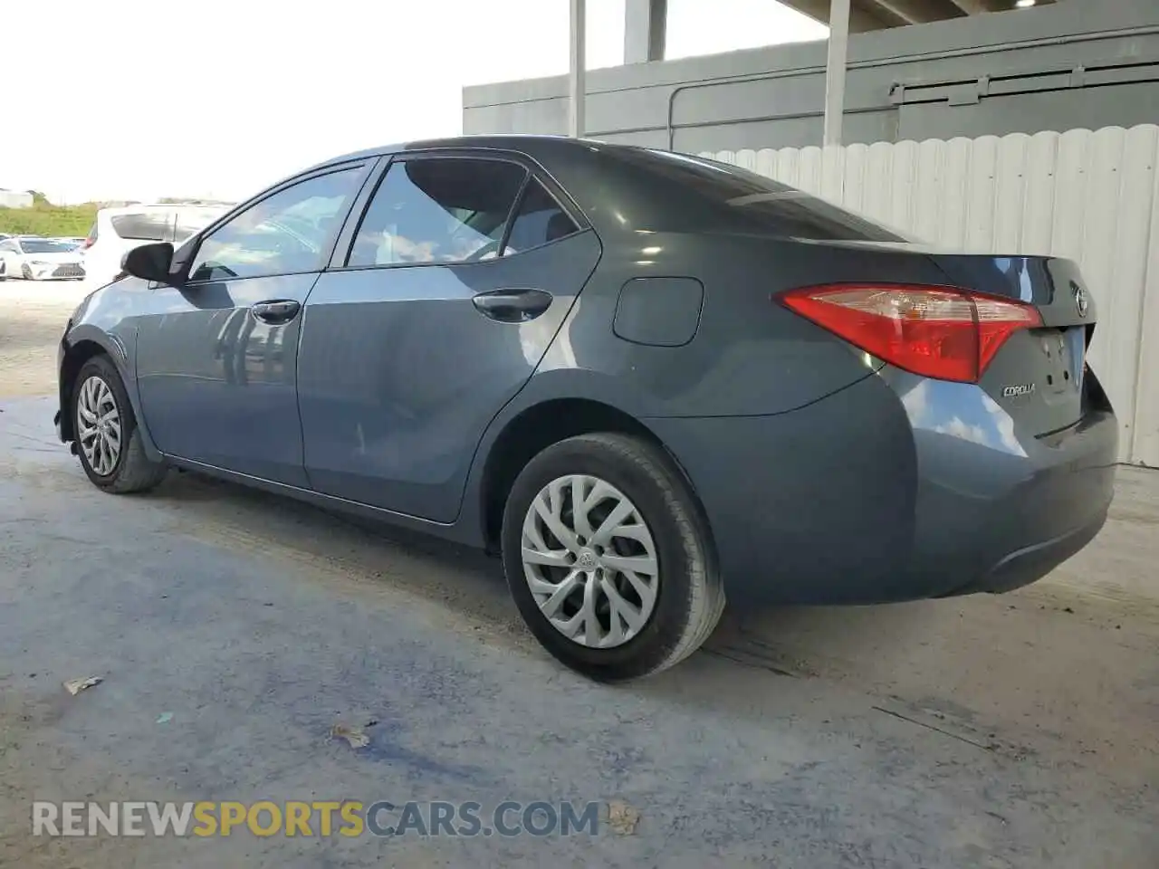 2 Photograph of a damaged car 2T1BURHE9KC217380 TOYOTA COROLLA 2019