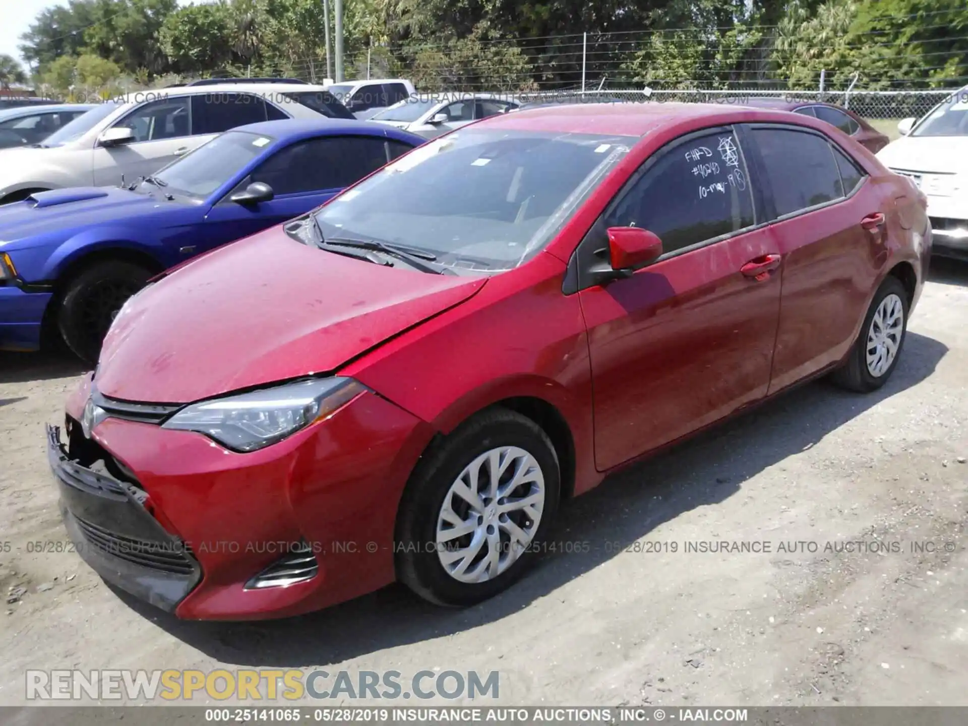 2 Photograph of a damaged car 2T1BURHE9KC219971 TOYOTA COROLLA 2019