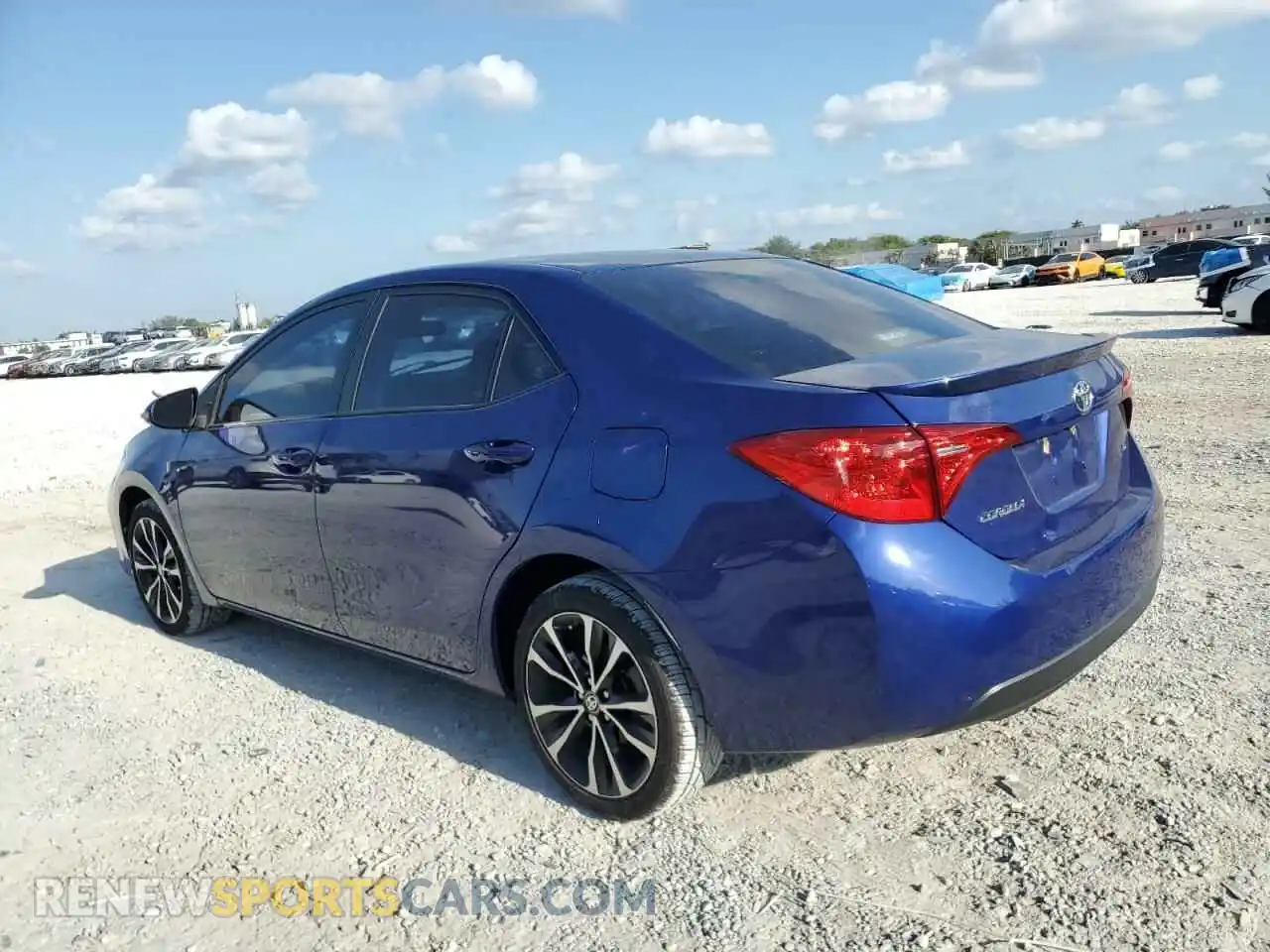 2 Photograph of a damaged car 2T1BURHE9KC223390 TOYOTA COROLLA 2019