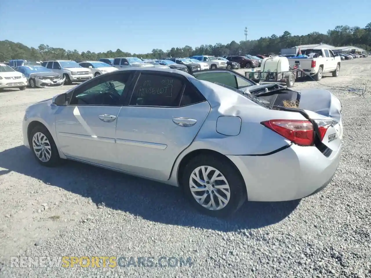 2 Photograph of a damaged car 2T1BURHE9KC228072 TOYOTA COROLLA 2019