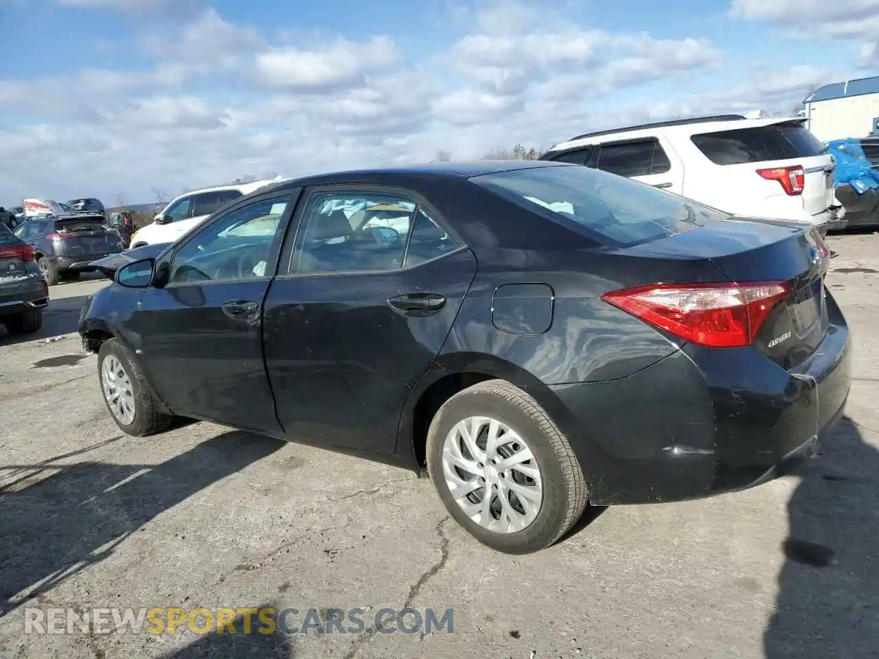 2 Фотография поврежденного автомобиля 2T1BURHE9KC233661 TOYOTA COROLLA 2019