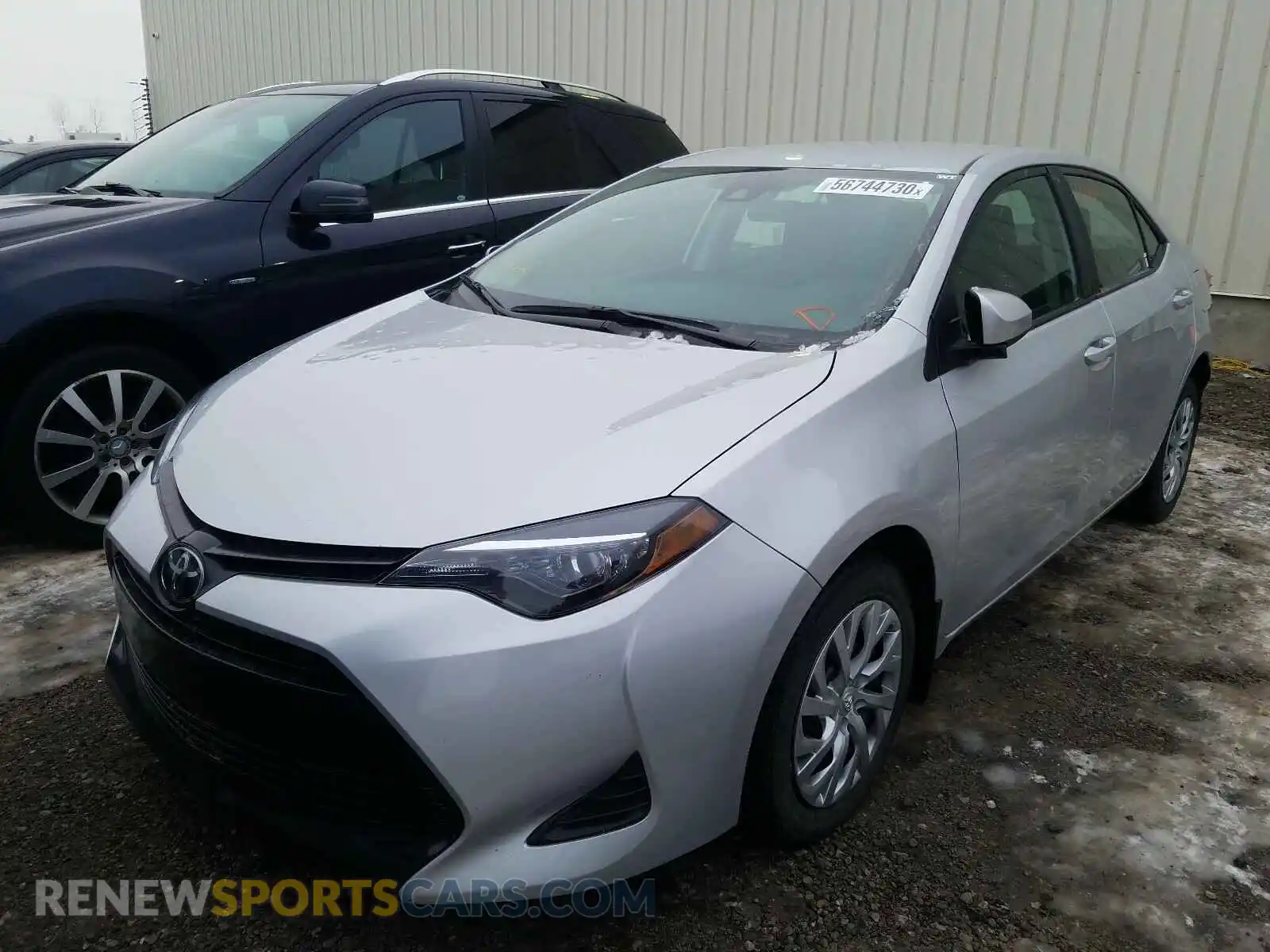 2 Photograph of a damaged car 2T1BURHE9KC237967 TOYOTA COROLLA 2019