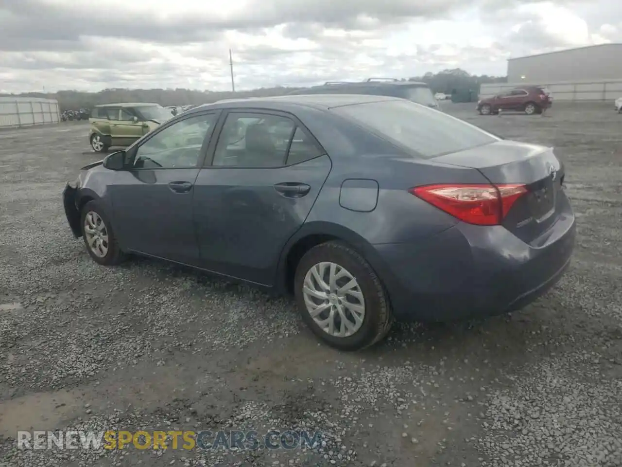 2 Photograph of a damaged car 2T1BURHE9KC242554 TOYOTA COROLLA 2019