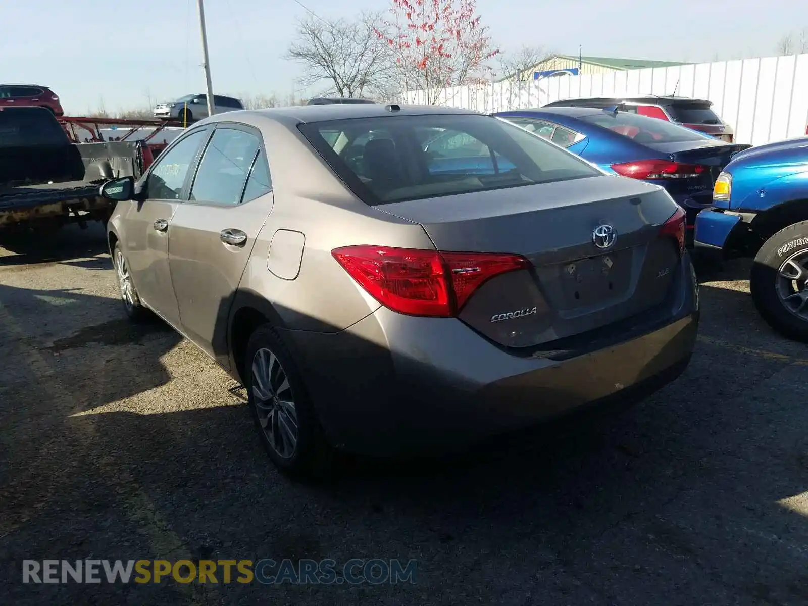 3 Photograph of a damaged car 2T1BURHEXKC125047 TOYOTA COROLLA 2019