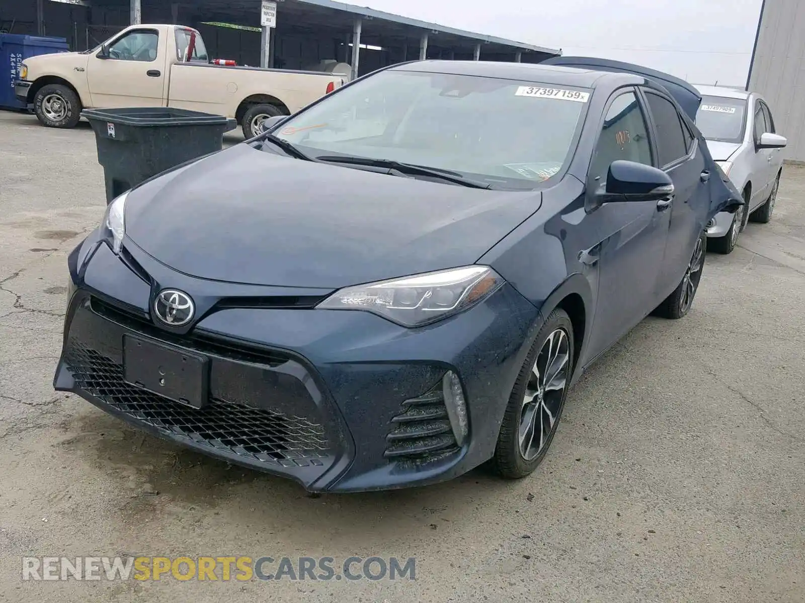2 Photograph of a damaged car 2T1BURHEXKC127476 TOYOTA COROLLA 2019